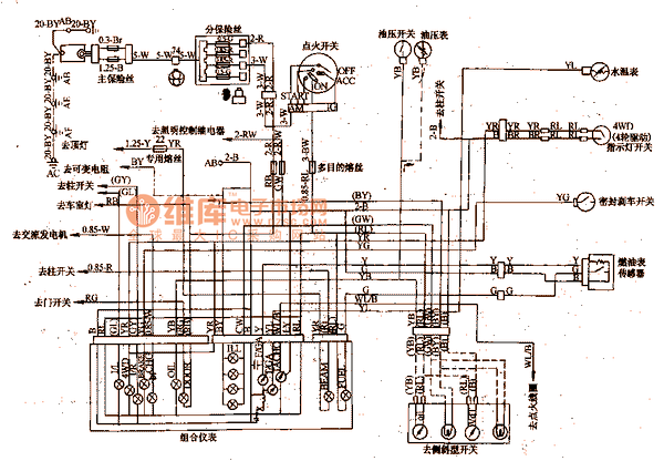 Mitsubishi Pajero Electrical Wiring Diagrams 1991