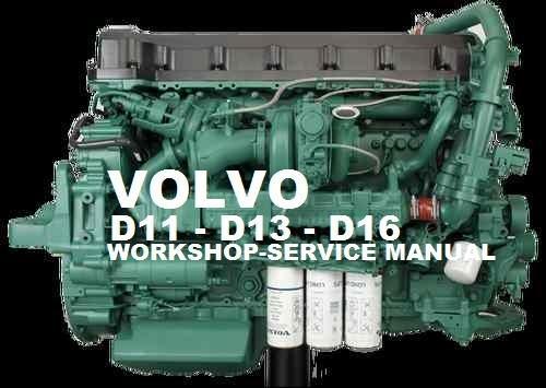 Volvo Marine / Truck Engine D11 Service Repair Manual – Best Manuals