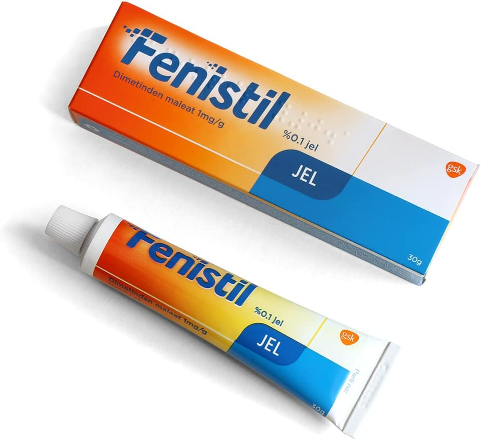FENISTIL Gel for Fast Relief from Rashes, Itching Skin, Insect Bites and Skin Burns
