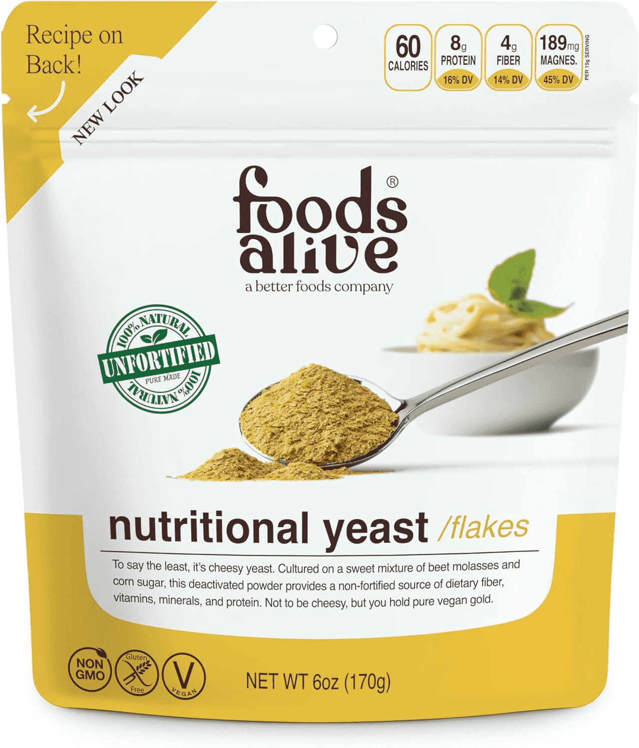 Foods Alive Nutritional Yeast Superfoods (170g)