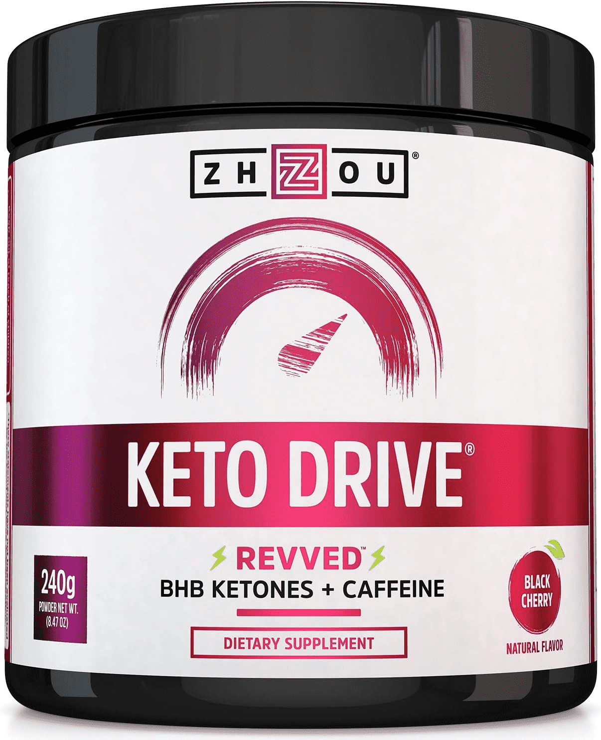 Zhou Drive Nutrition Keto Drive BHB Black Cherry