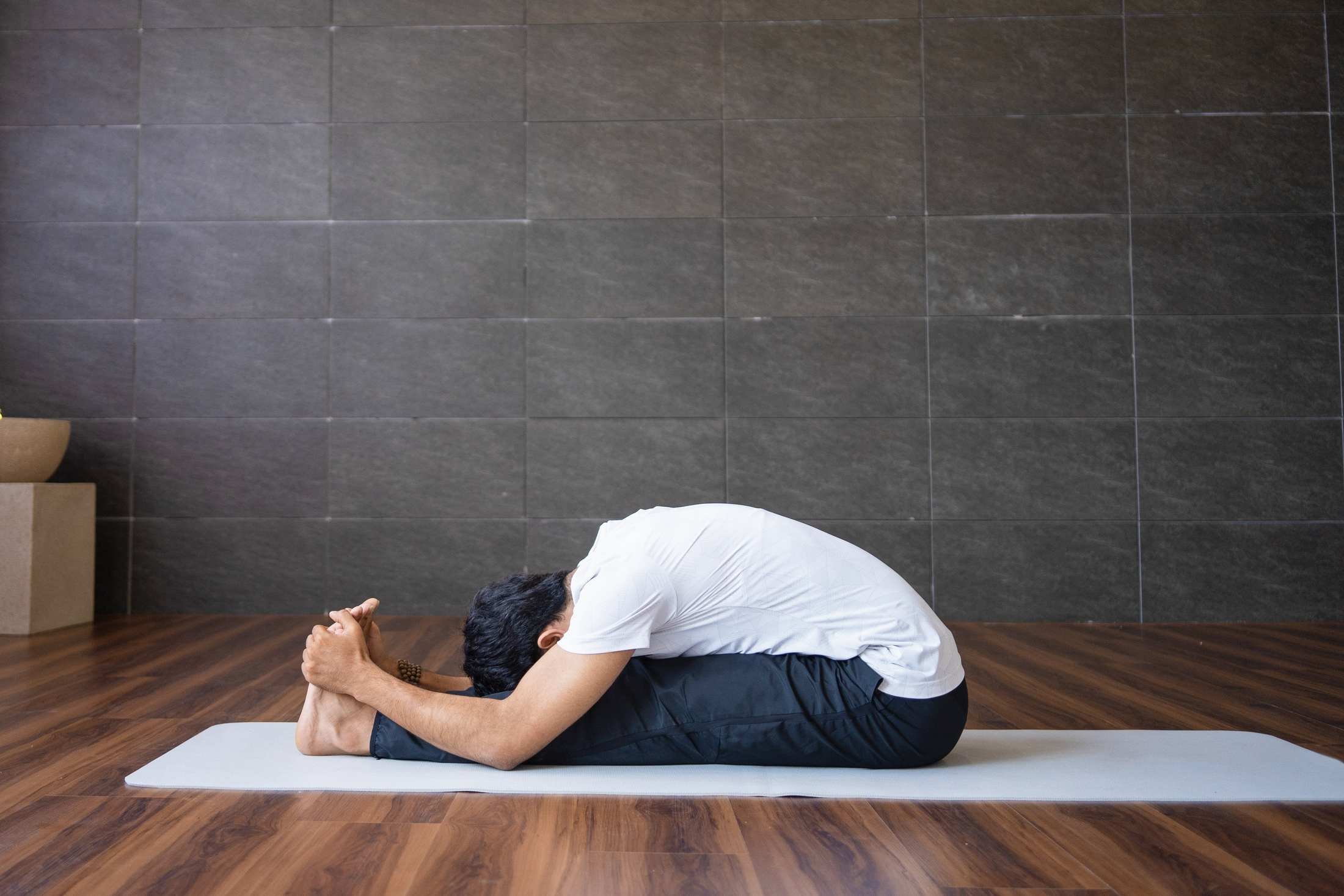 Classical Forward Bend or Paschimottanasana