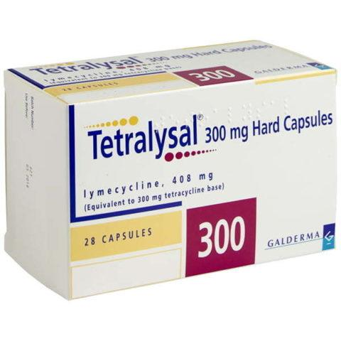 Tetralysal Capsules for Skin Infections