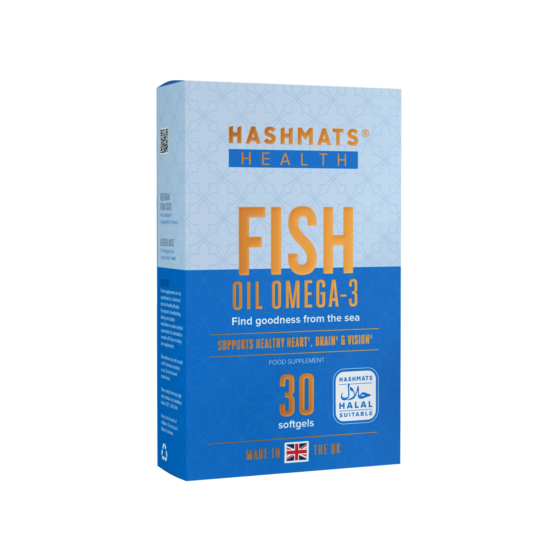 HASHMATS Health Omega 3 Fish Oil