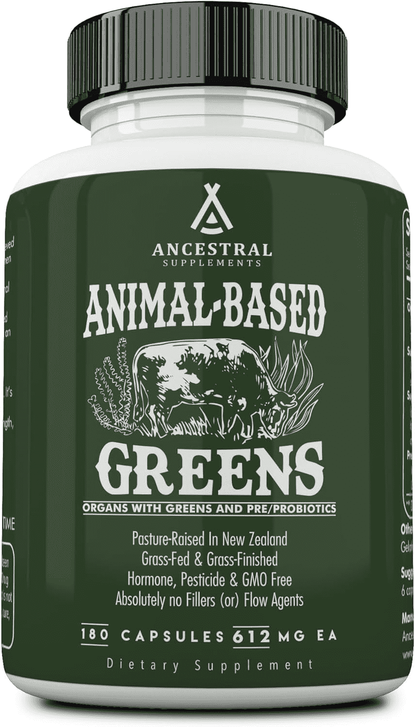 Ancestral Supplements Animal-Based Greens (180 capsules)