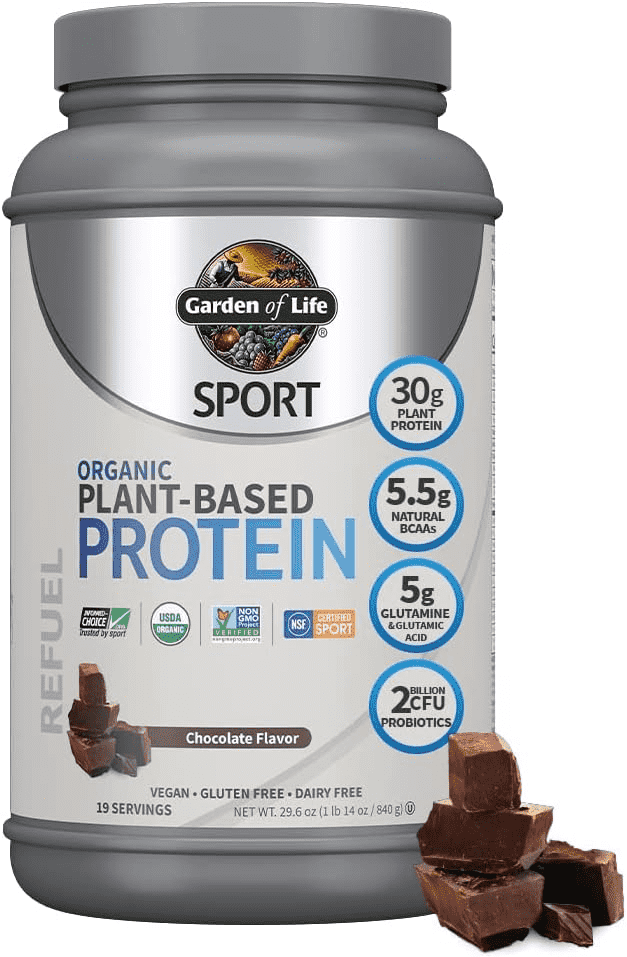 Garden of Life Organic Plant-Based Protein Powder