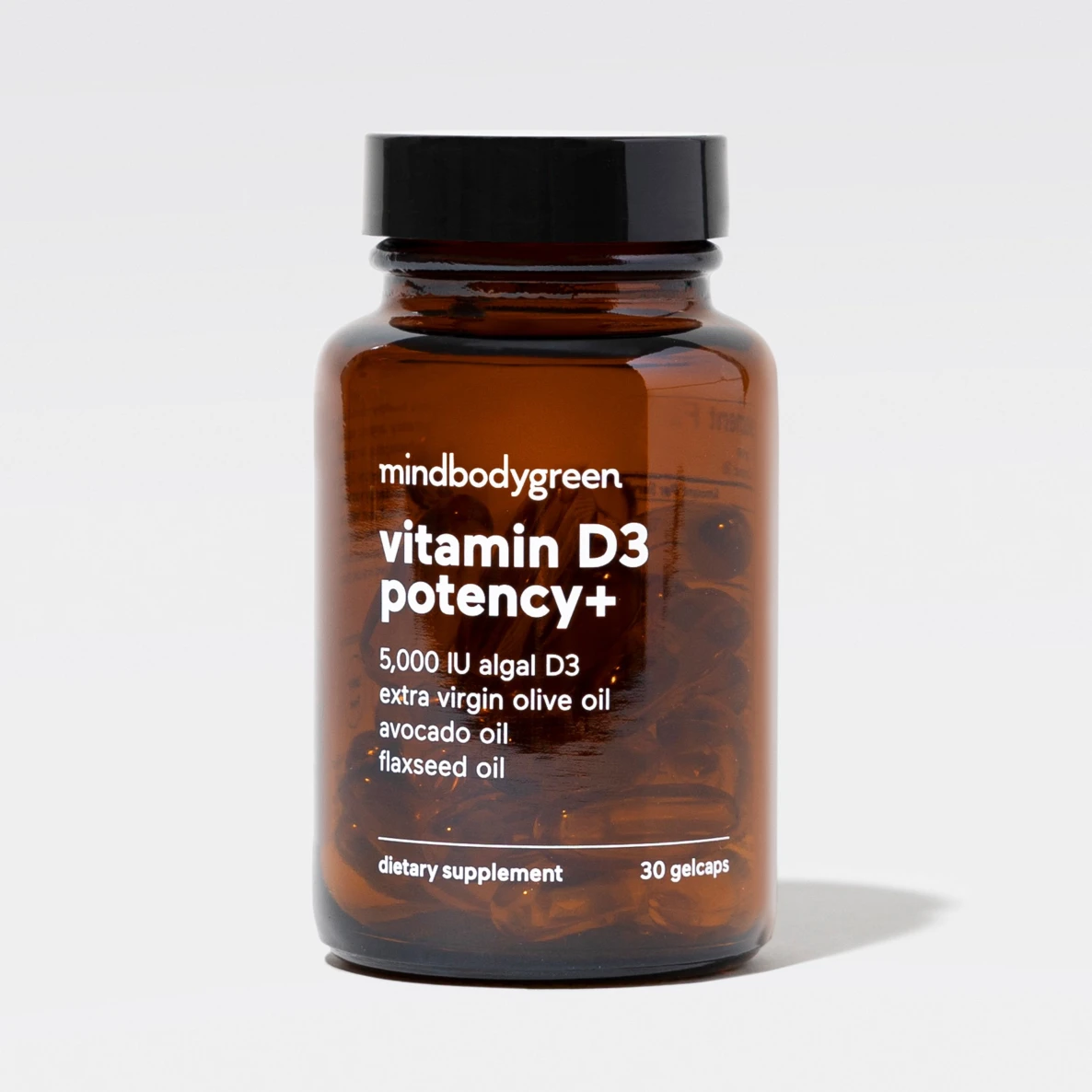 MindBodyGreen Vitamin D3 Potency+ Gel Caps