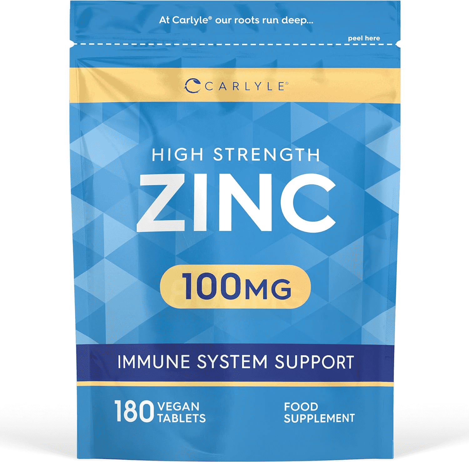 Carlyle High Strength Zinc Supplements