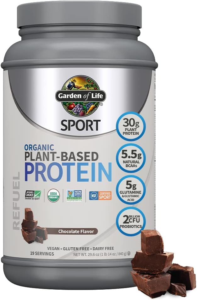Garden of Life Organic Protein Powder ( Plant-Based)