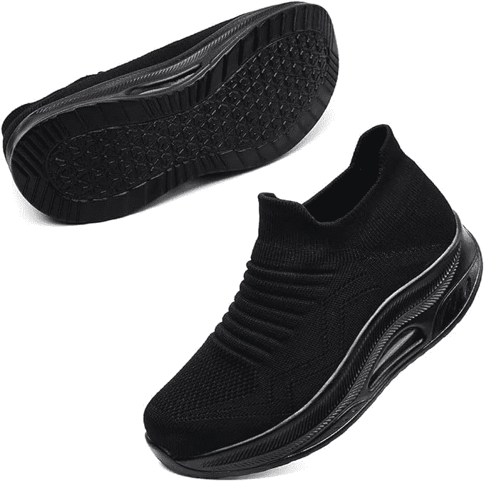 VOCNTVY Womens Trainers & Foam Walking Sneakers with Arch Support Memory