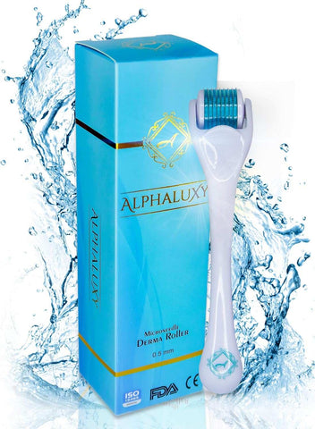 Alphaluxy Titanium Microneedle Derma Roller