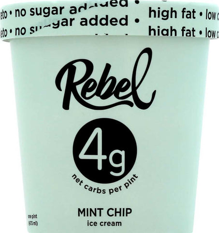 Rebel Mint Chip Ice Cream