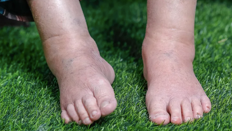 Female Swollen Ankles Pictures