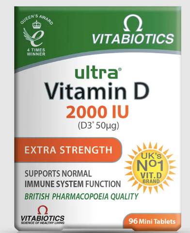 Vitabiotics Ultra Vitamin D 2000 IU Extra Strength