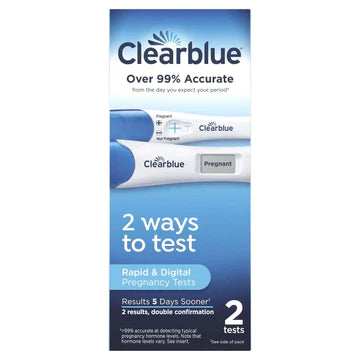 Clearblue Pregnancy Rapid Detection Test Pack of 2