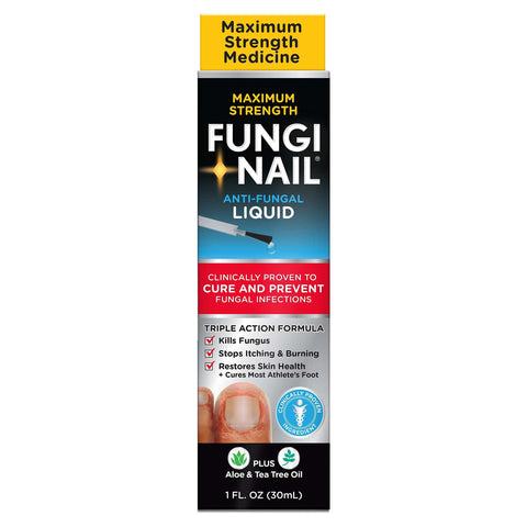 Fungi-Nail Anti-Fungal Solution alters the growth of the fungus