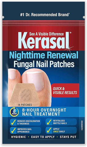 Kerasal is designed to improve the look of the nails infected by fungus