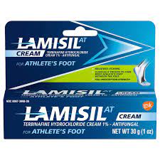 Lamisil or terbinafine is an effective antifungal used in toenail fungal infection