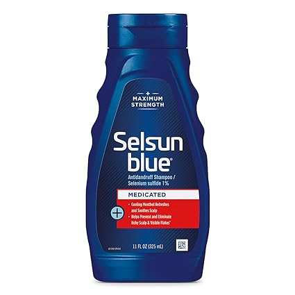 Selsun Blue Medicated Maximum Strength Dandruff Shampoo