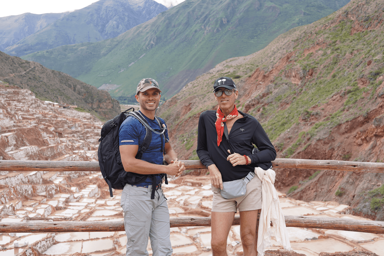 Tim Quinn and Mark Turnipseed in Peru