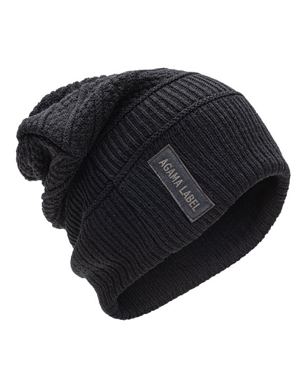 Black Beanie - AGAMA LABEL