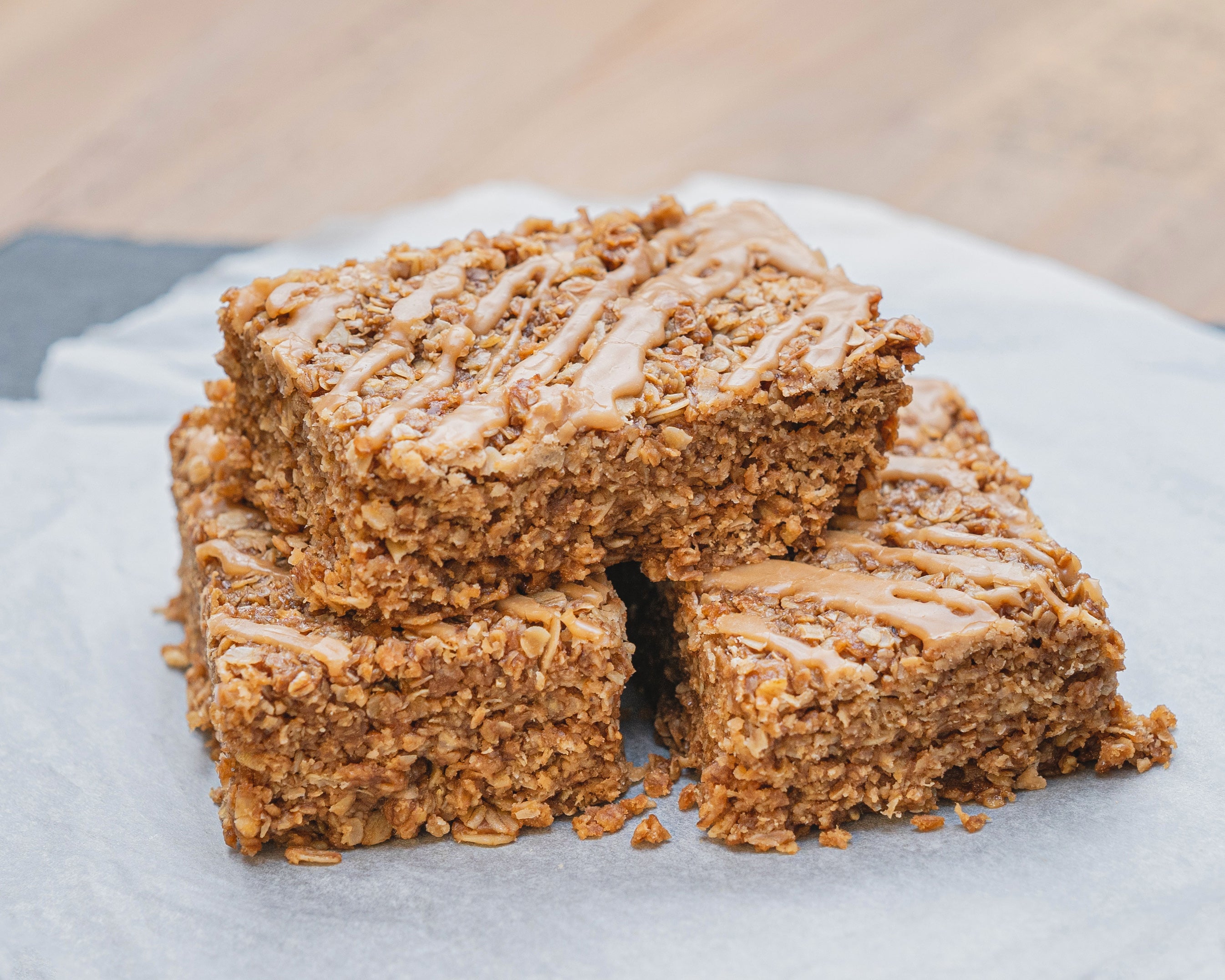 Salted Caramel Flapjack | Flapjack Delivery in the UK | Oatopia