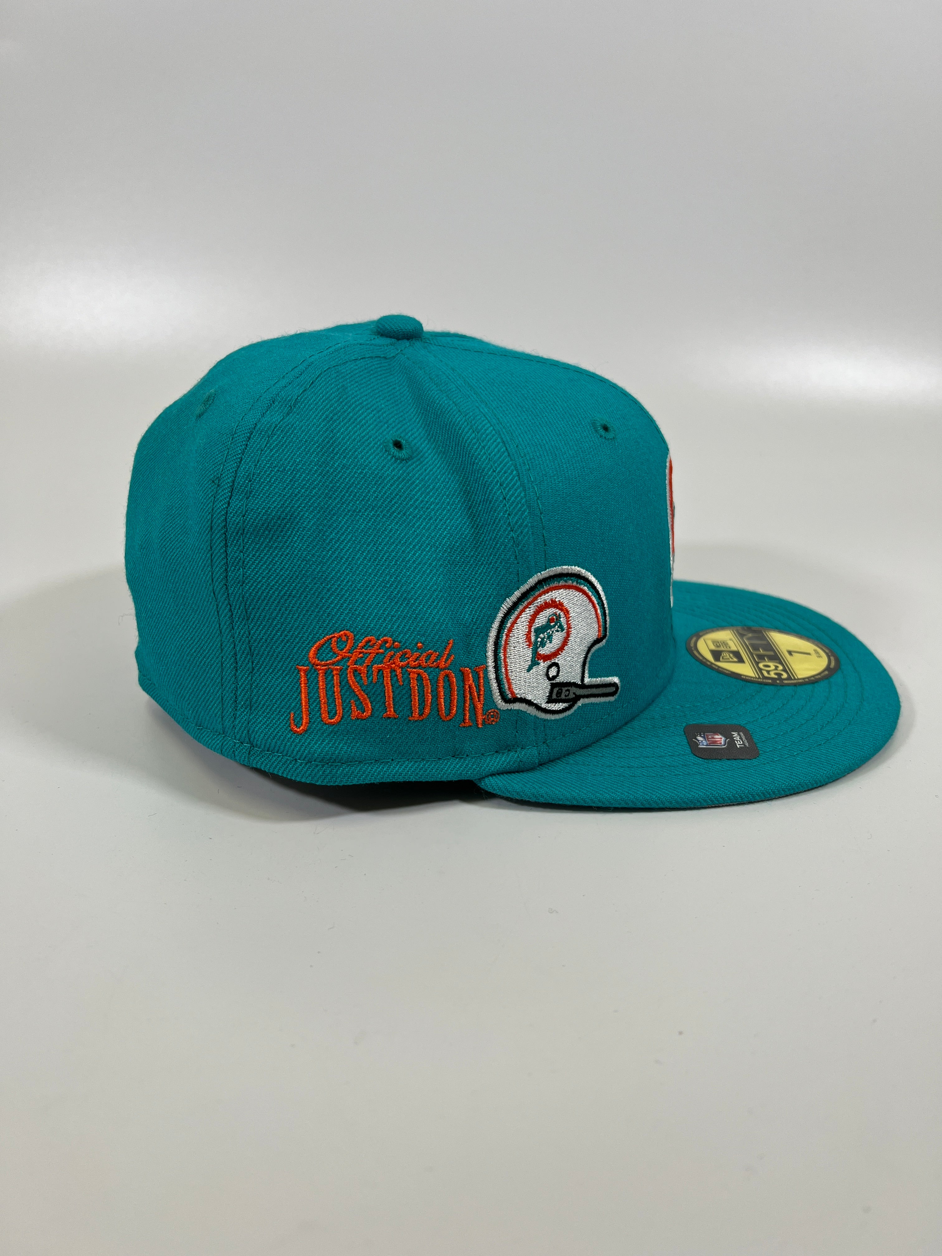 ALL UNDER RETAIL* Bape, Just Don, Market & More for the low! - Just Don  Dolphins Fitted Cap