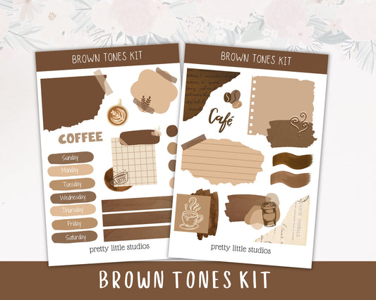 Coffee and Tea Bullet Journal Sticker Pack – oh-ily