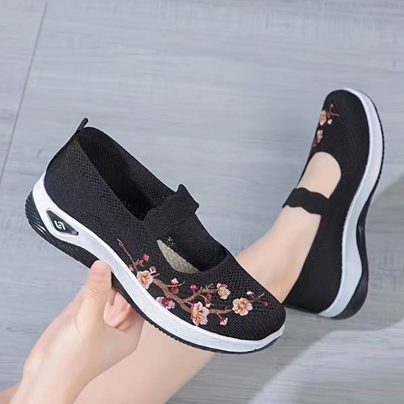 Tênis Ortopédico Feminino - Fit Floral