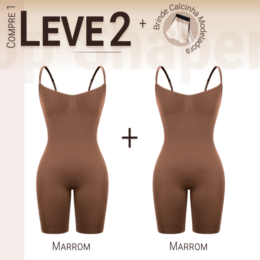 Body Modelador - Up Shaper - Compre 1 Leve 2 + Brinde Calcinha Modeladora 31