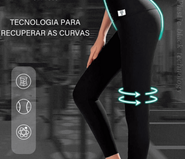 calça leg feminina