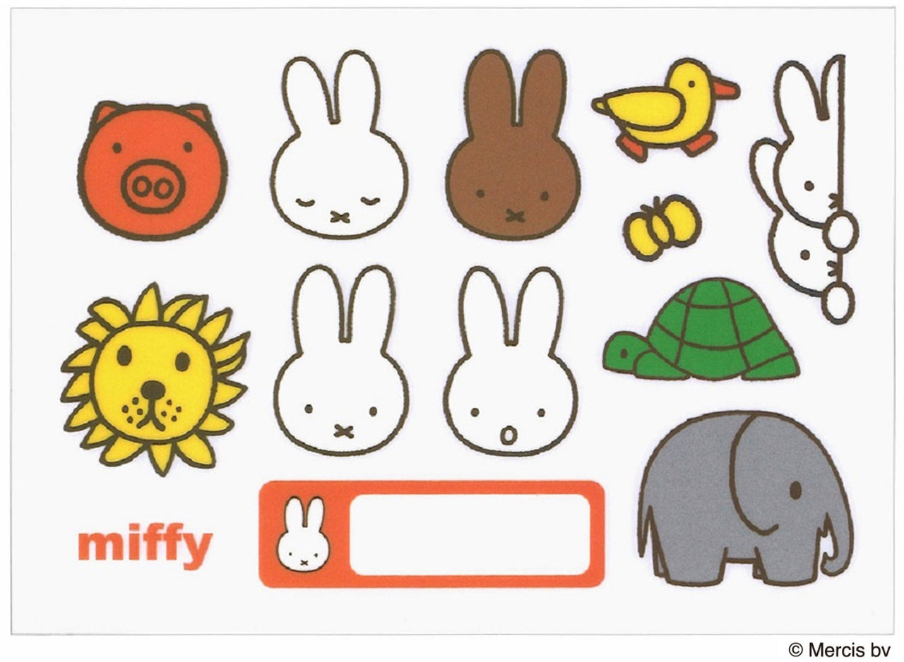 irodoファブリックシール　miffy