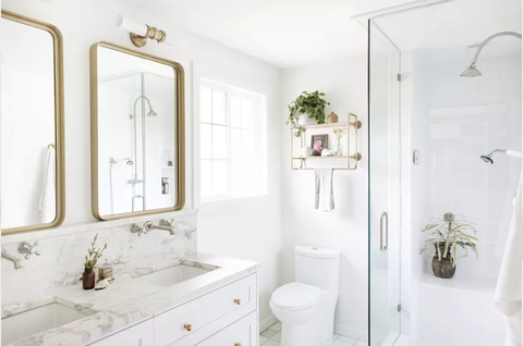 15 Gorgeous Bathroom Floating Shelves Ideas