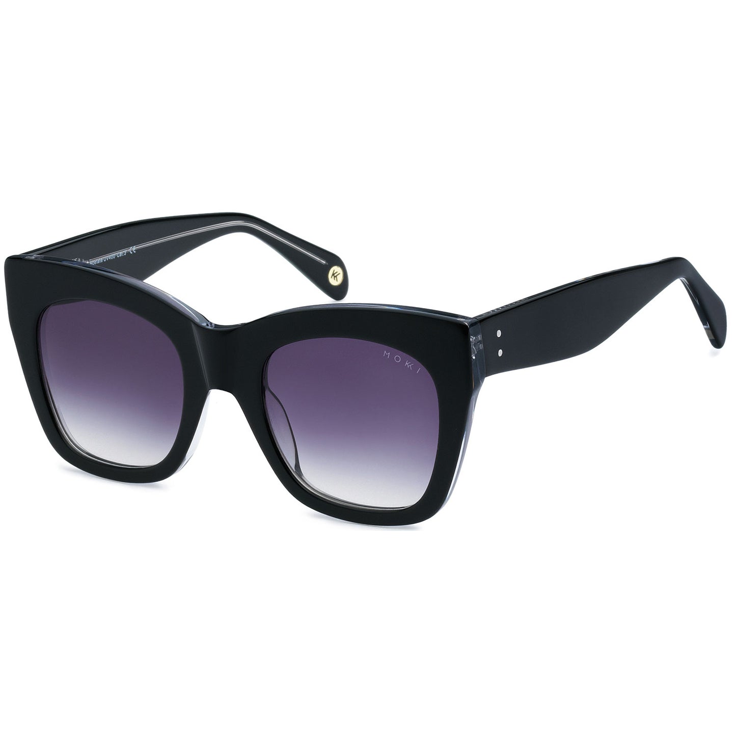 Mokki Confident Diva sunglasses for women in black