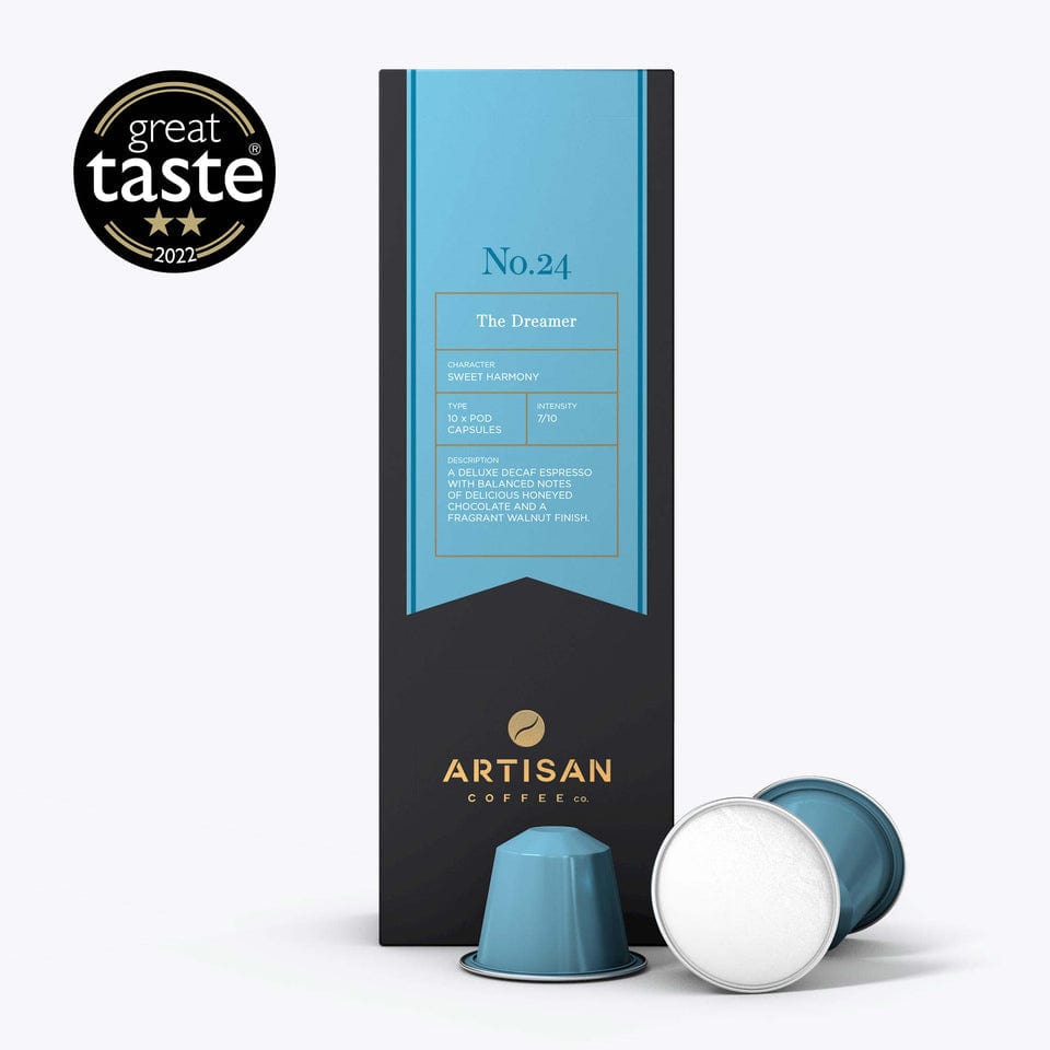 Artisan Coffee - The Dreamer Decaf Nespresso Pods