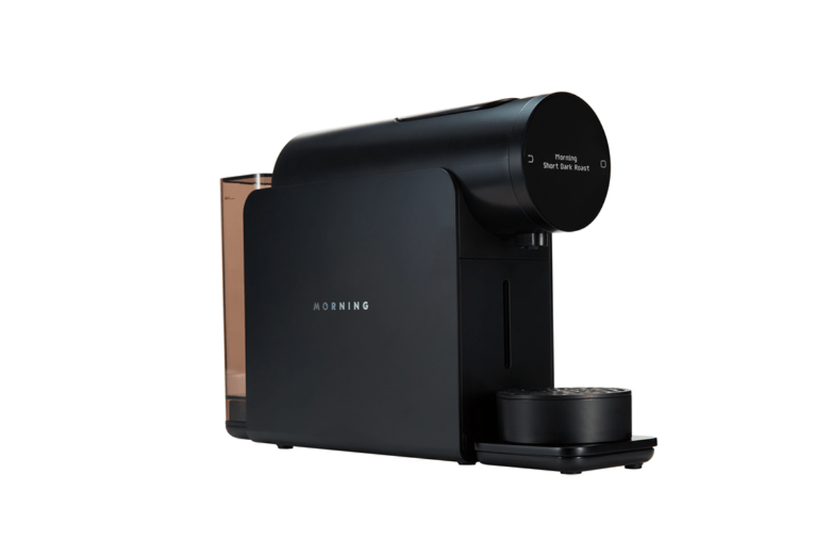 Morning Coffee Pod Machine Black