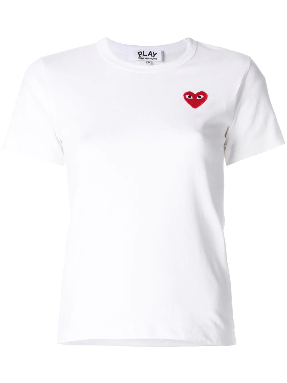 Comme Des Garçons Play Damen-T-Shirt mit Herz-Logo | Kaufen Sie in Lissabon und online bei SHEET-1.com ein