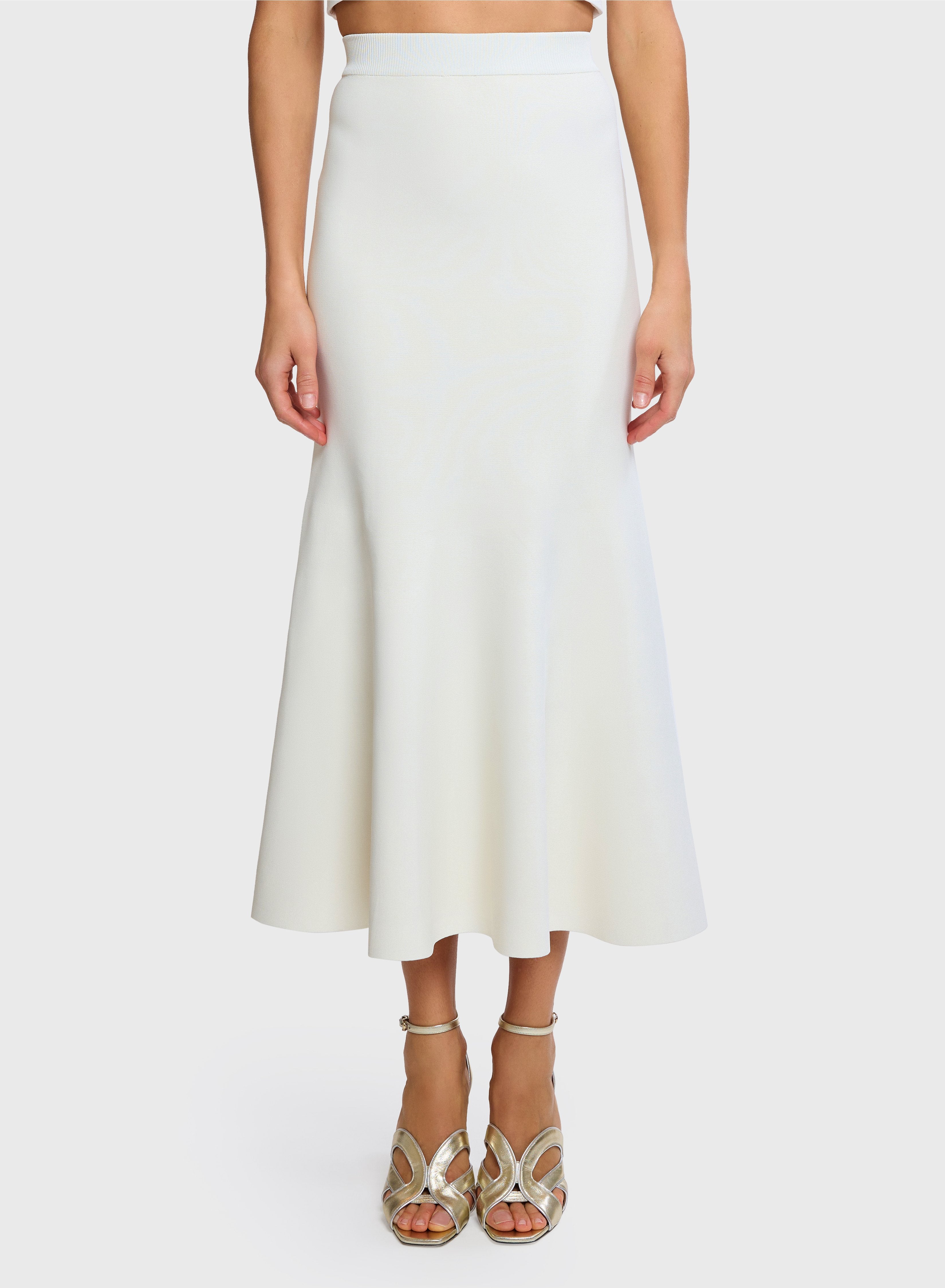 Evasé Knit Skirt – ELIE SAAB