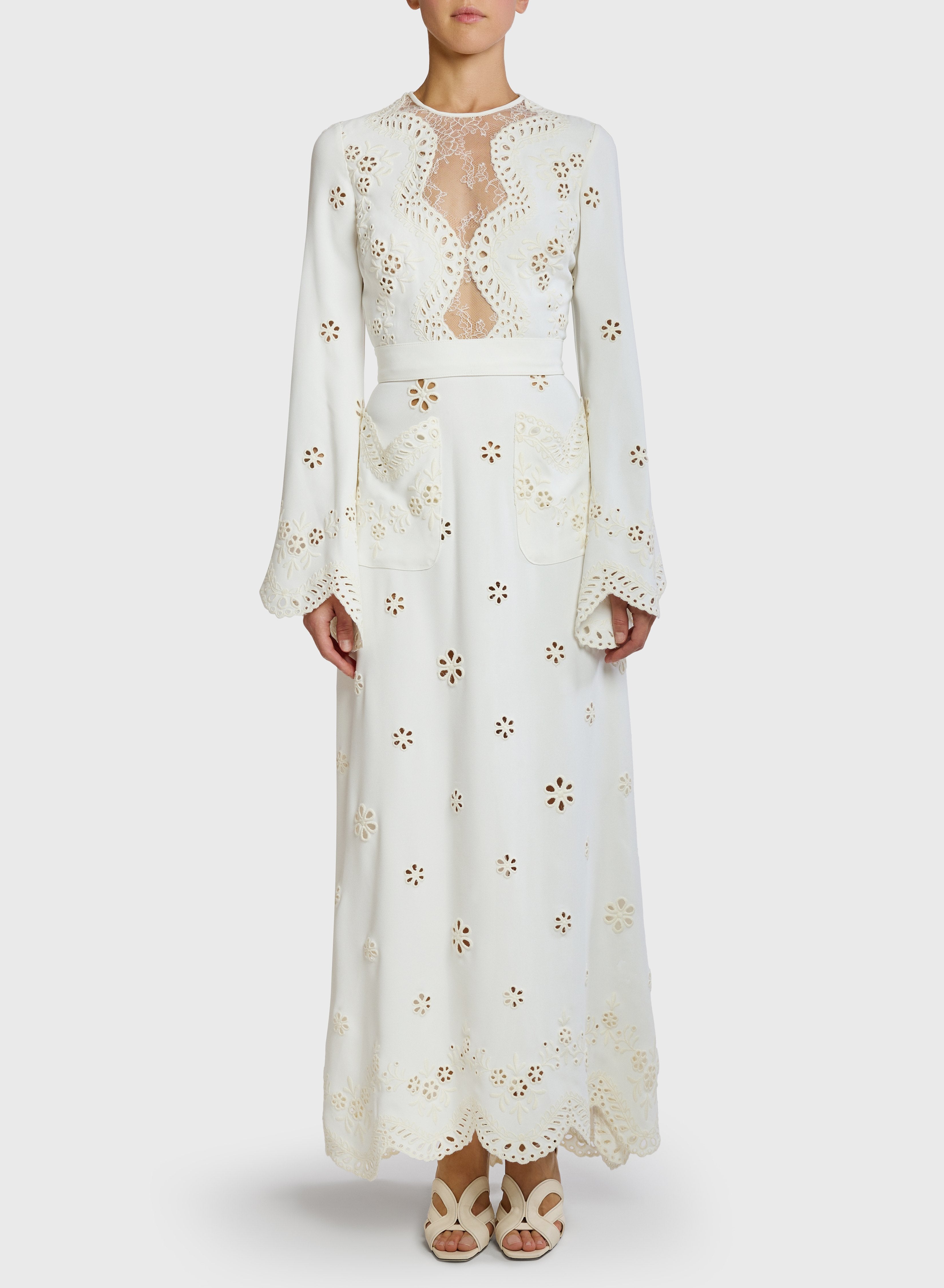 Embroidered Cady Dress – ELIE SAAB