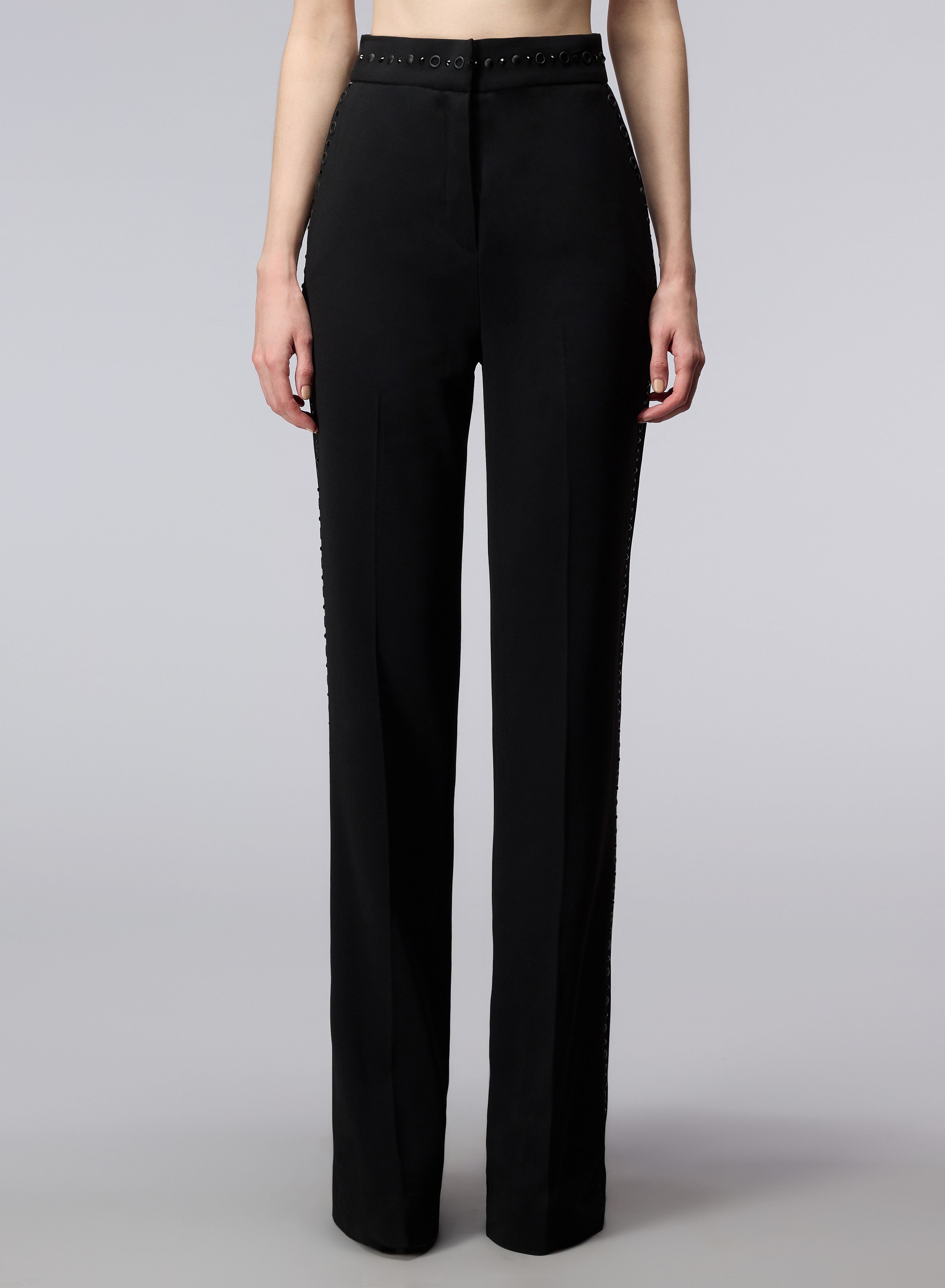 Studded Crepe Pants – ELIE SAAB