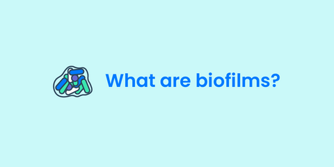 Imagine a microscopic layer of bacteria clinging to your eyelids. That's essentially what a biofilm is
