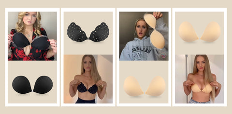 how to clean up the sticky bra