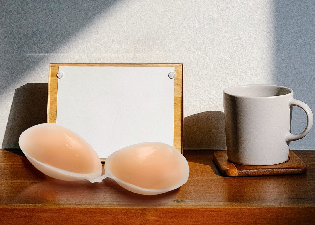 Peek a Boo (HOW TO) wash and clean your stick on bra / nubra / invisible  bra 