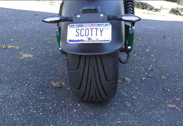 fat tire motorcycle scooter