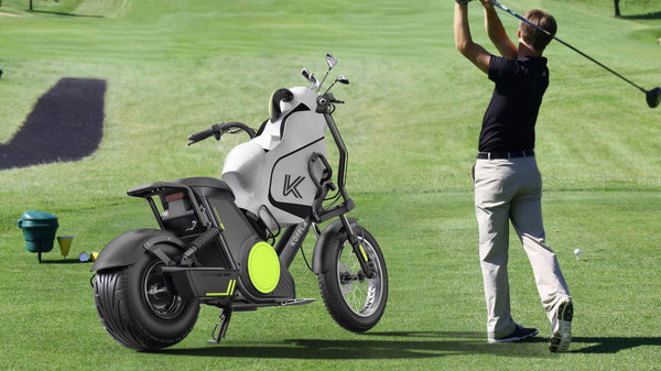 koppla golf scooter