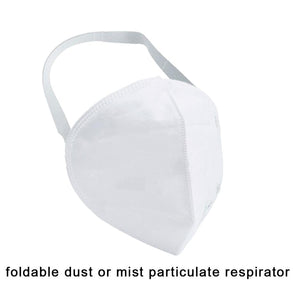 1278 Anti-Pollution Foldable Face Mask Classy White - DeoDap