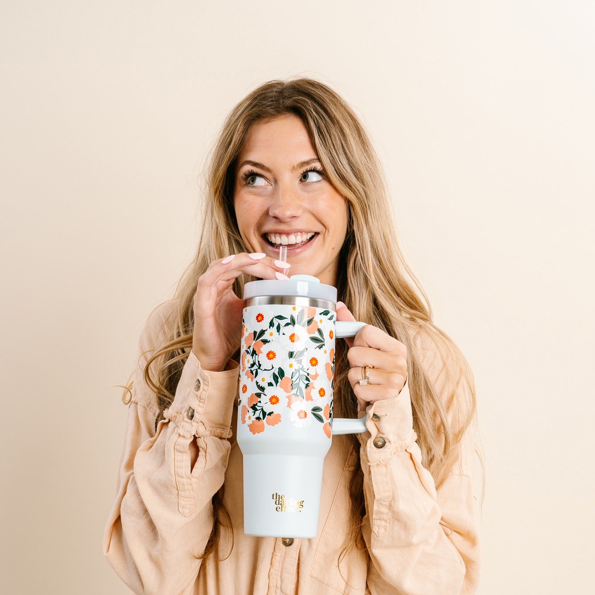 The Darling Effect - Take Me Everywhere Tumbler - Dancing Daisy Sandst –  Simple Treasures