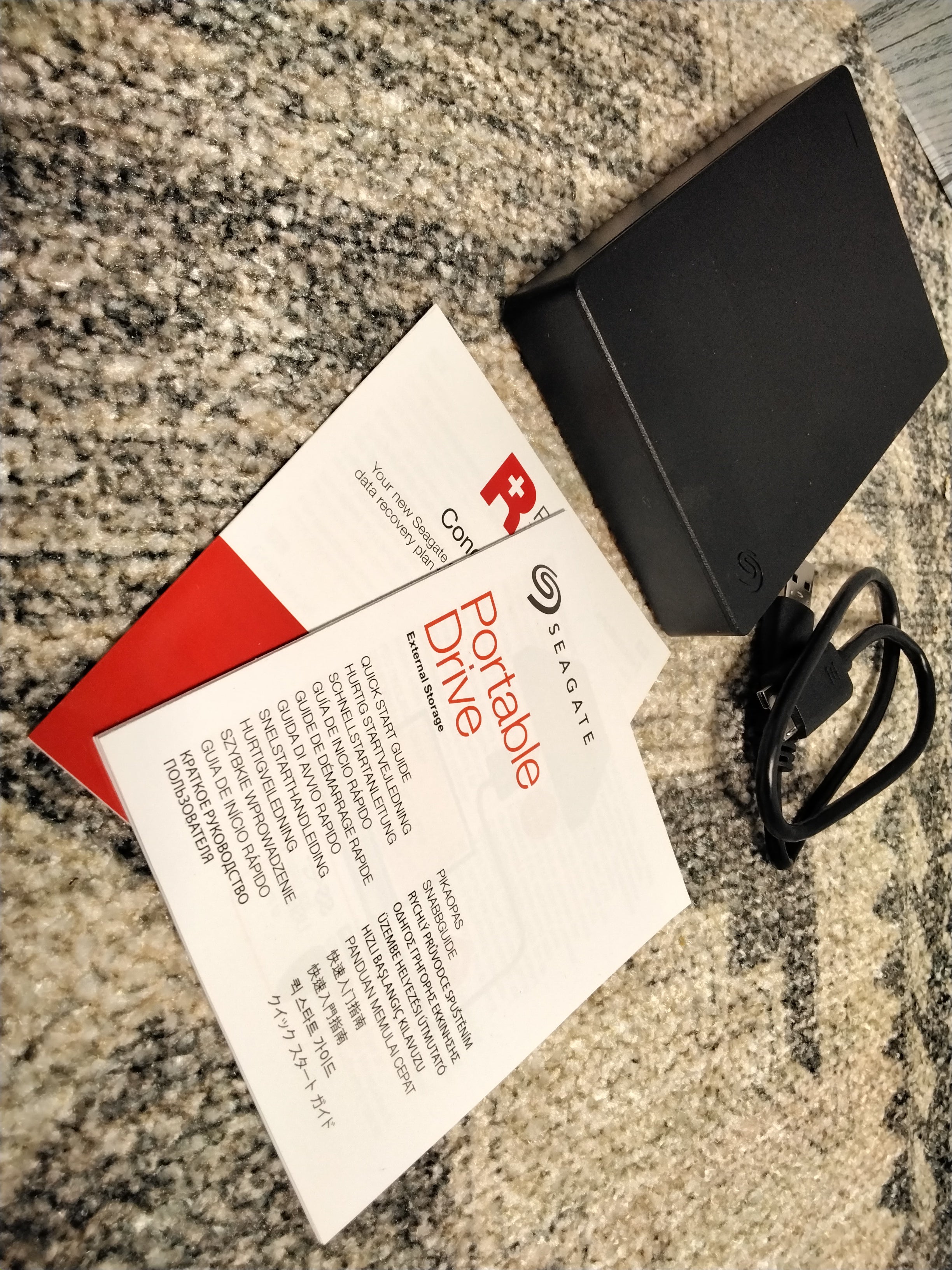 Seagate Portable 5TB External Hard Drive HDD – USB 3.0 for PC, Mac, Etc.