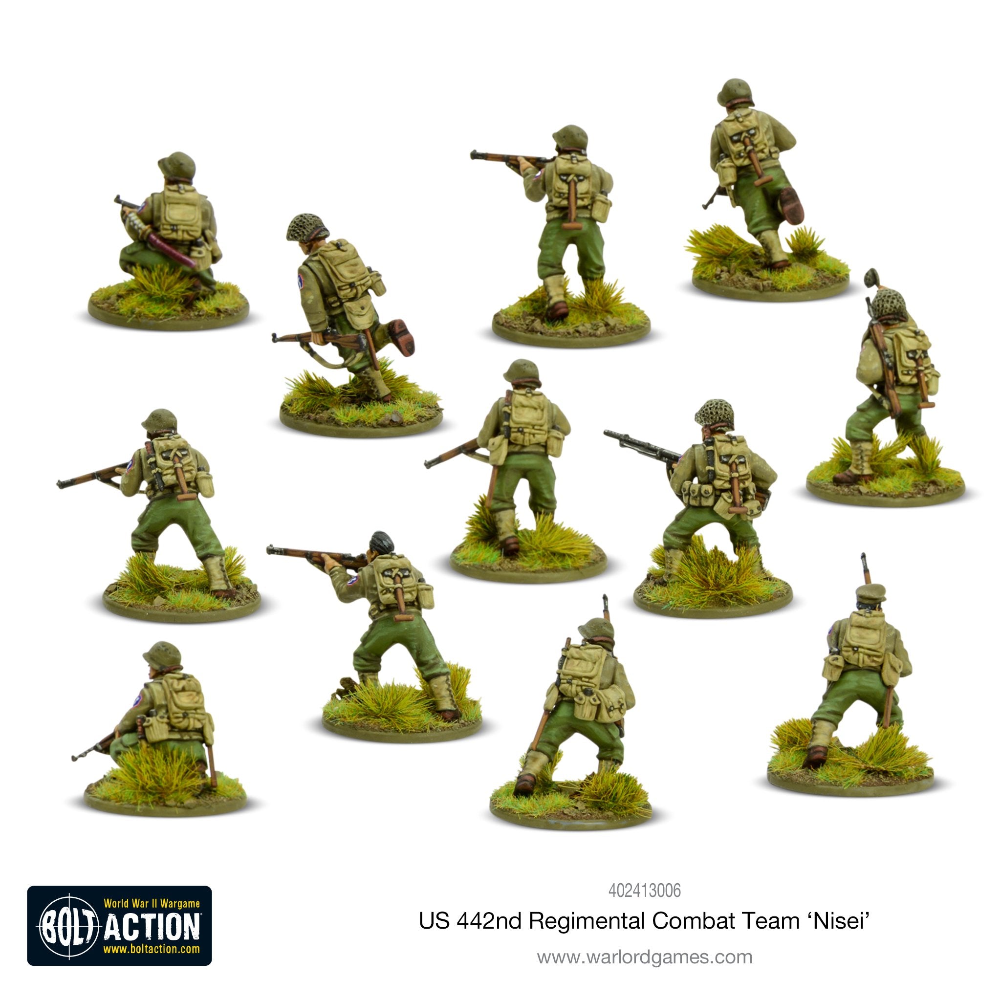 Nisei - 442nd Regimental Combat Team – Warlord Games EUROPE