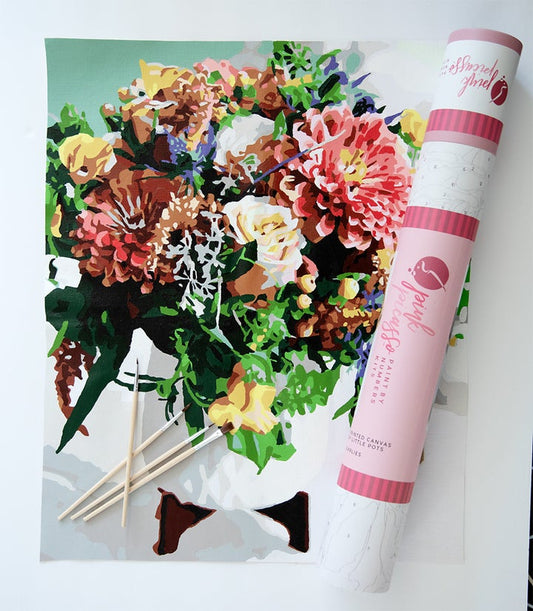 Happily Hydrangea Paint By Number Kit – Baxter Flowers and Gifts